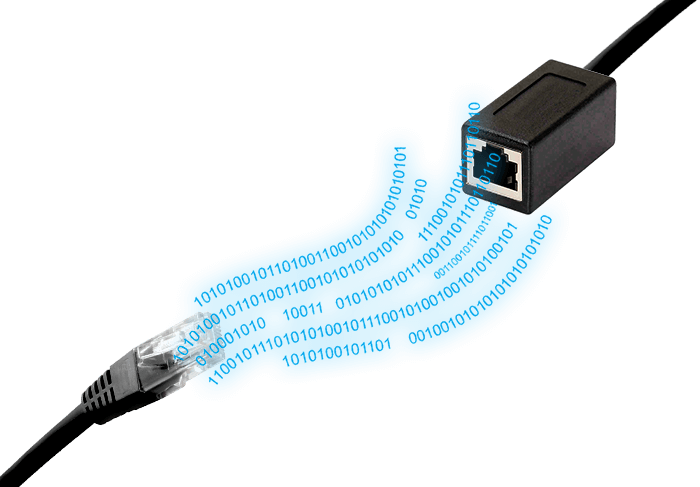 Как удлинить линию ethernet