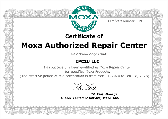 Центр гарантийного обслуживания MOXA