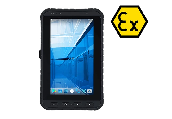 IP65 защищенный наладонный компьютер M700DQ8-EX от Winmate c сертификатом ATEX