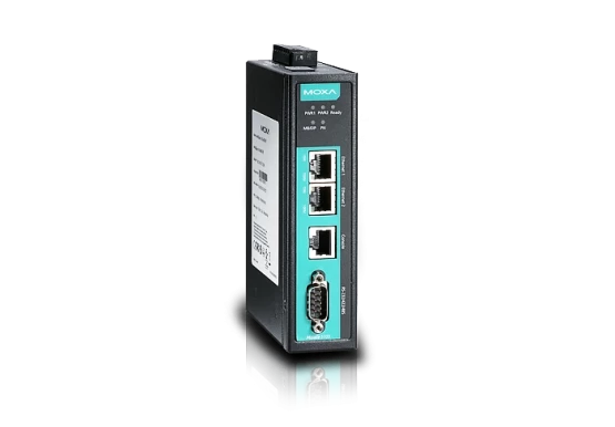 Шлюз MGate 5103 для преобразования протоколов Modbus и Ethernet/IP в PROFINET от MOXA