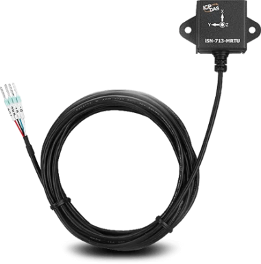 Modbus RTU модули с датчиком вибрации iSN-711-MRTU и iSN-713-MRTU от ICP DAS