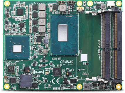Высокопроизводительная COM Express Type 6 плата CEM530 от Axiomtek