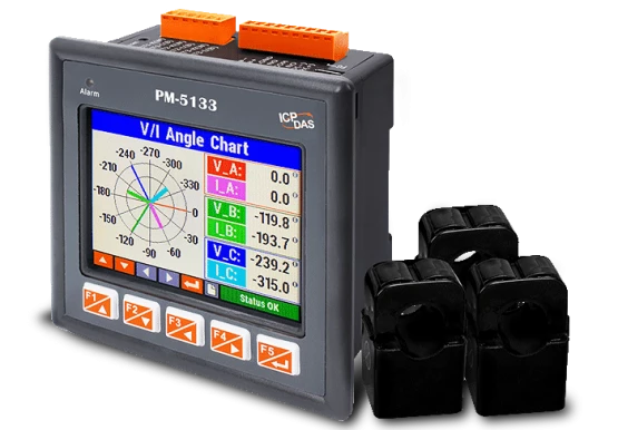 PM-5133: многофункциональный трёхфазный счётчик с LCD-дисплеем и поддержкой Modbus RTU