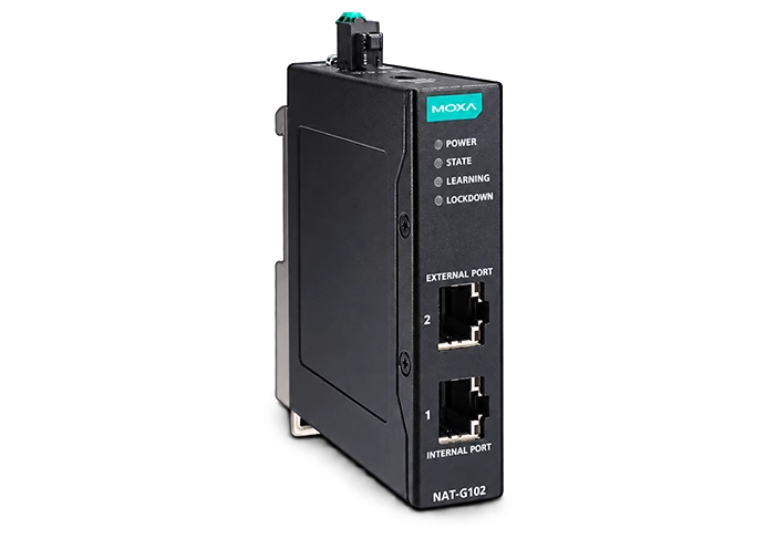 Moxa NAT-G102: развитие промышленных NAT-устройств