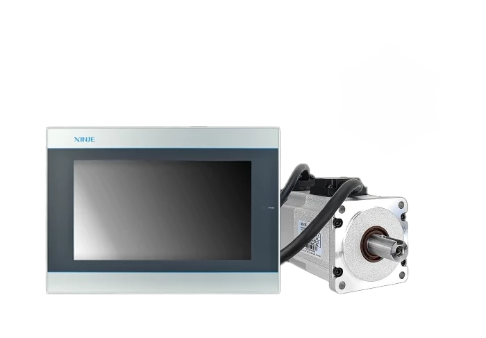 Управление сервоприводом Xinje c HMI панели по протоколу Modbus