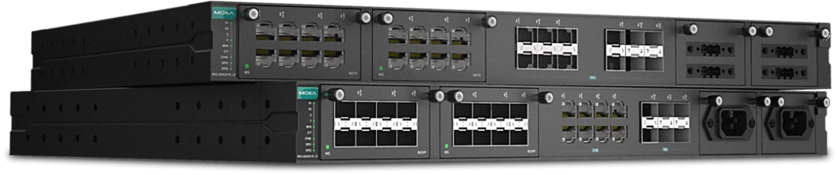 Новая серия модульных коммутаторов Moxa RKS‑G4000‑PL для высокопроизводительных промышленных сетей