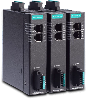 Шлюзы MGate 5121/5122/5123 от Moxa: универсальные преобразователи протоколов CANopen и J1939 в Modbus TCP, EtherNet/IP и PROFINET