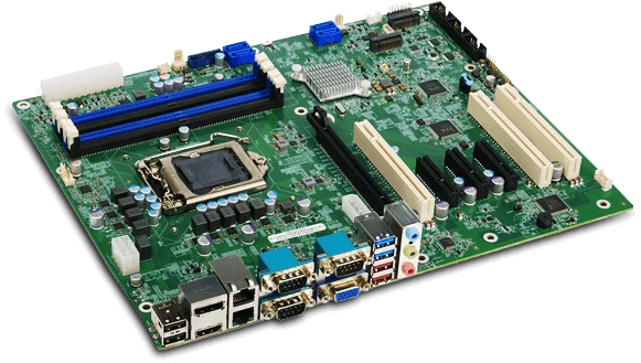 ATX материнская плата IMBA-Q470 от IEI с поддержкой Intel Core i9, Windows 11 и PCI