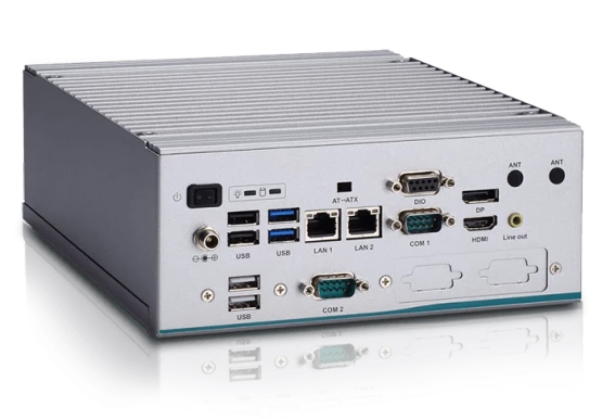 Компактный встраиваемый компьютер eBOX640-521-FL с 8 DIO от Axiomtek
