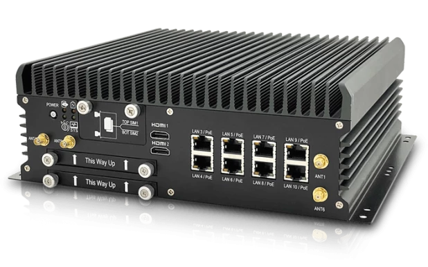 Мощные промышленные компьютеры ABOX-5210G от SINTRONES с пассивной системой охлаждения