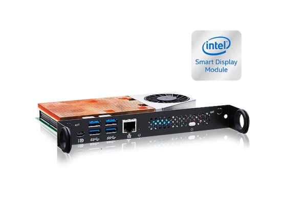 Плеер NDiS S538 для видеорекламы в общественных местах с интерфейсом Intel SDM-L от NEXCOM