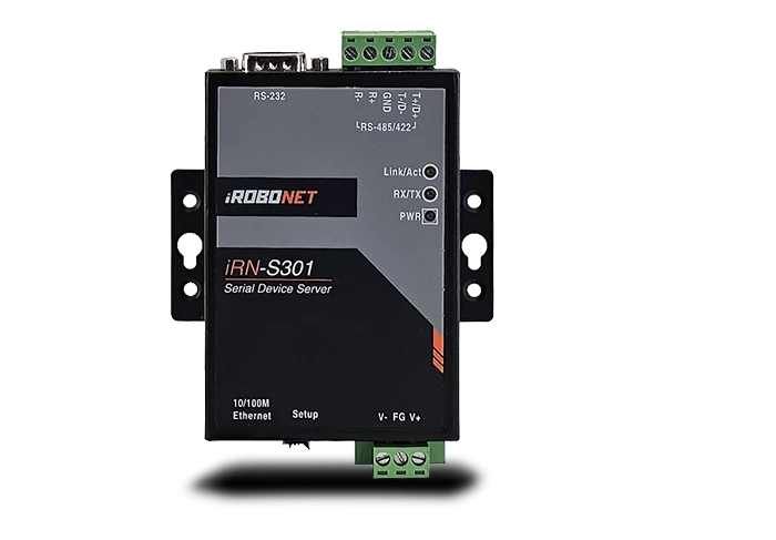 iROBONET: Настройка промышленного сервера последовательных интерфейсов iRN-S301