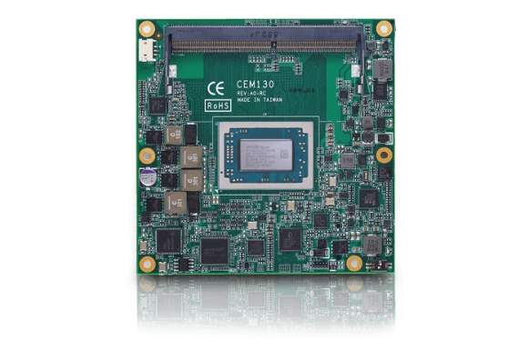 COM Express модули CEM130 от Axiomtek на Ryzen