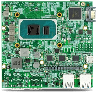 Компактная 2,5" процессорная плата 2I110AW с 3-мя LAN и 4-мя HDMI от LEX SYSTEM