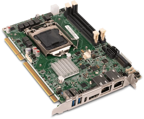 Half-size PICMG 1.3 материнская плата HPCIE-Q470 с поддержкой ЦП Intel Core i от IEI