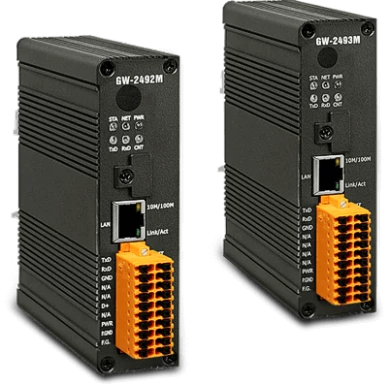 GW-2492M и GW-2493M: шлюзы Modbus - BACnet/IP от ICP-DAS