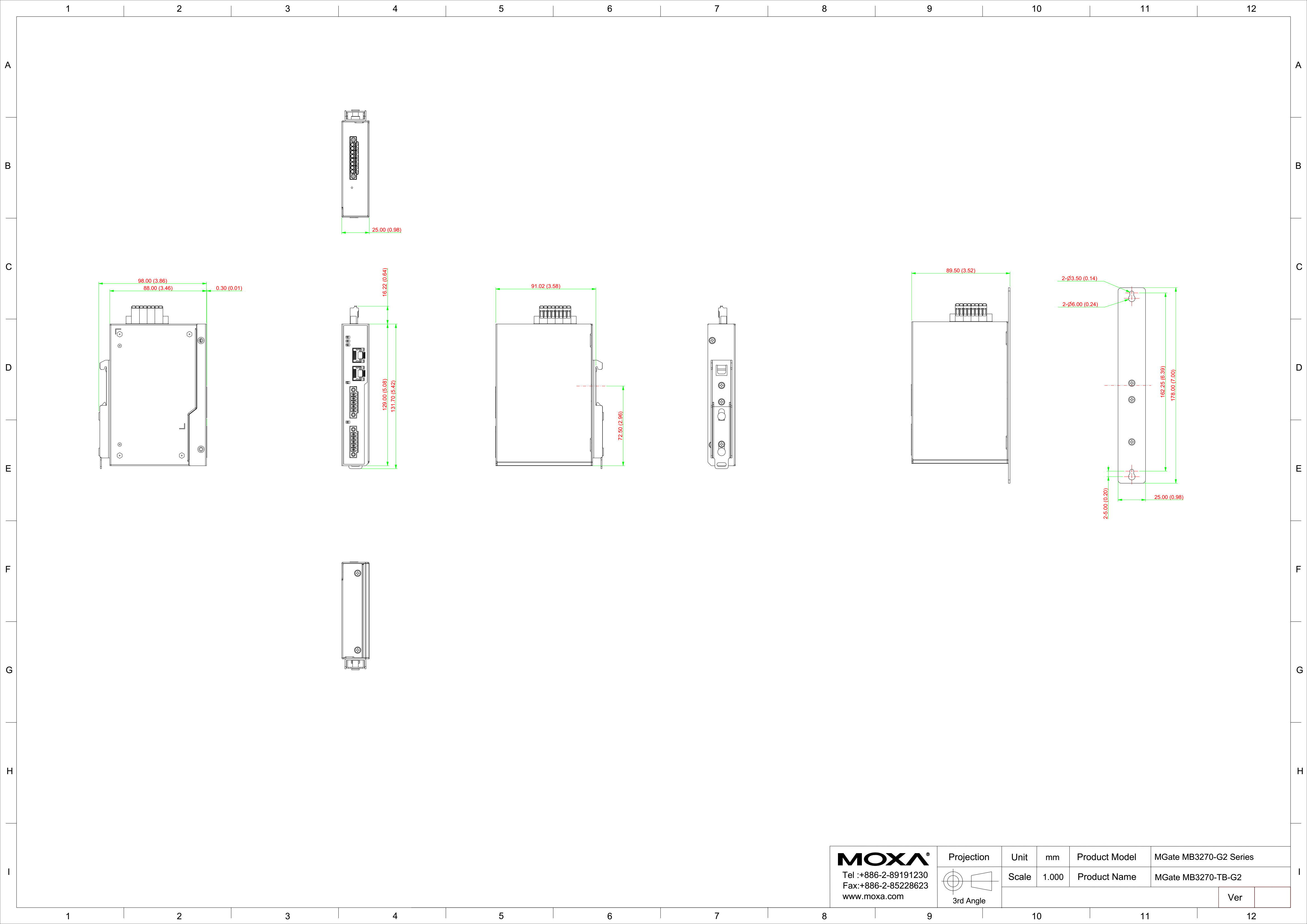 MGate MB3270-TB-G2