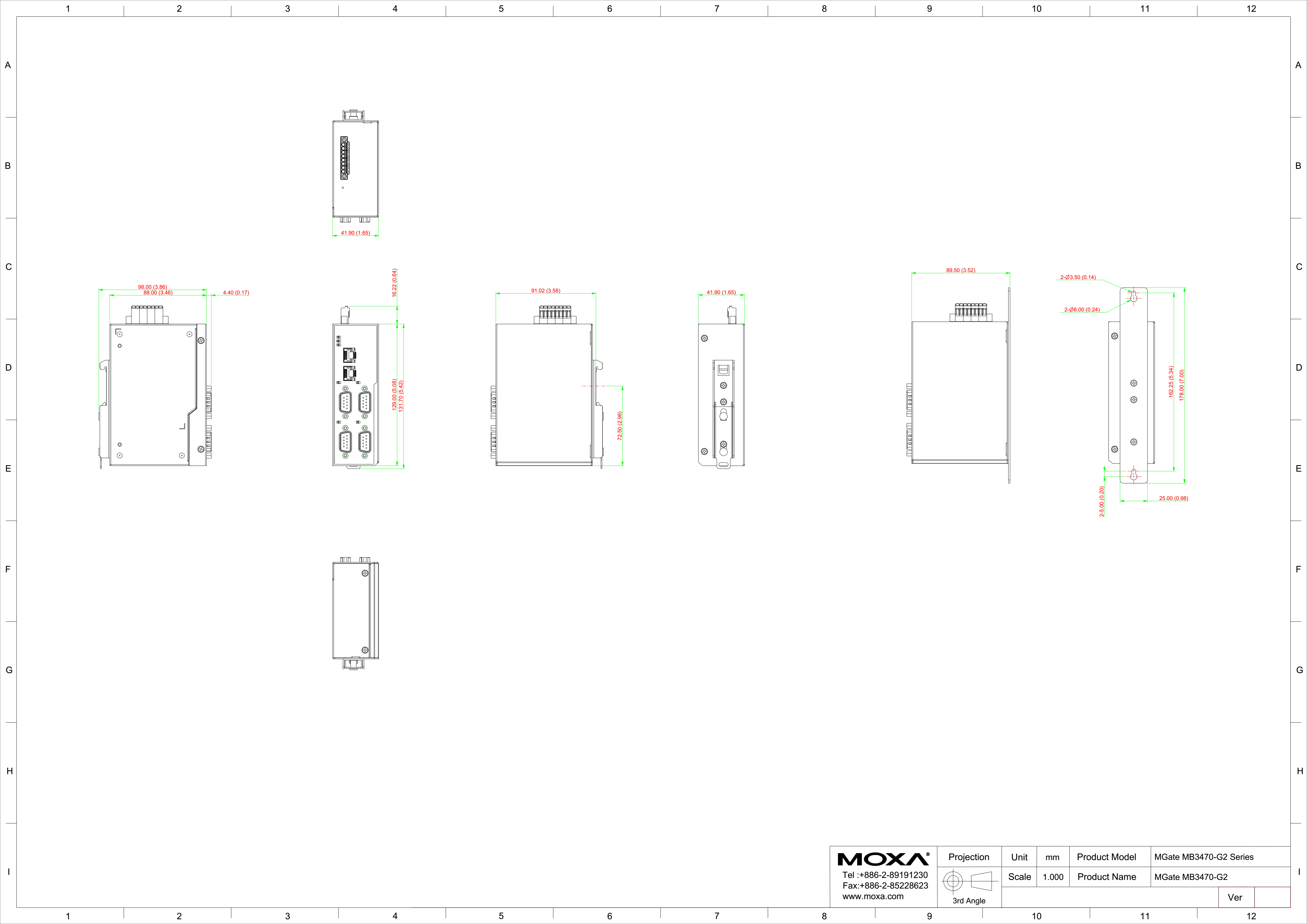 MGate MB3470-G2